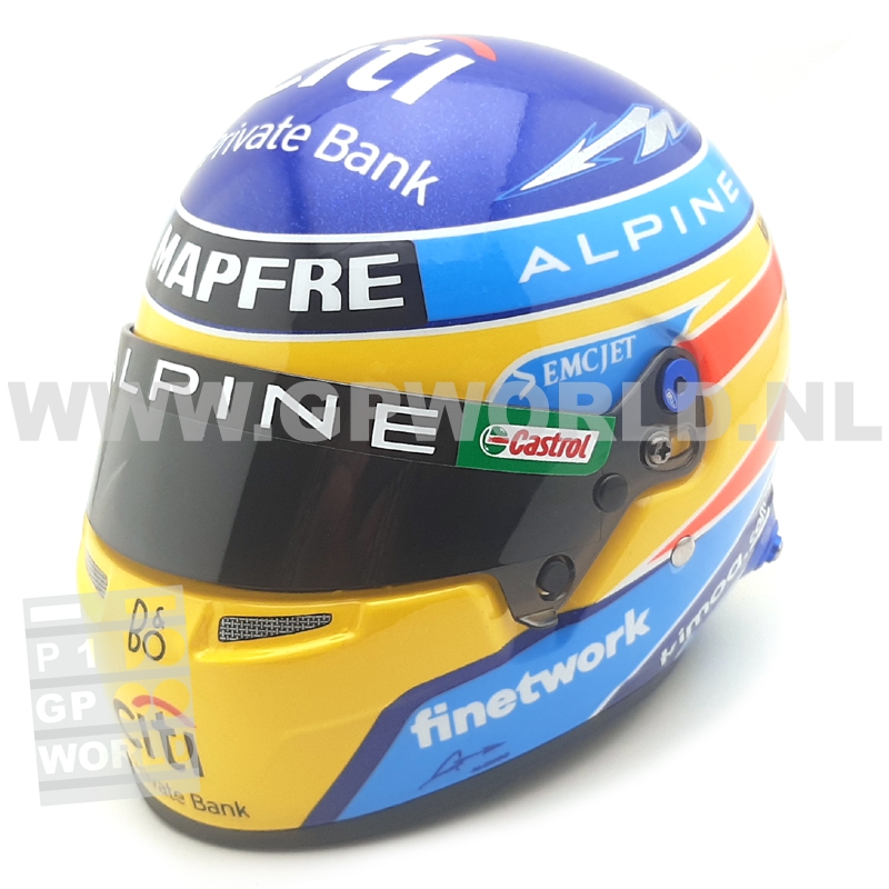 2021 helmet Fernando Alonso