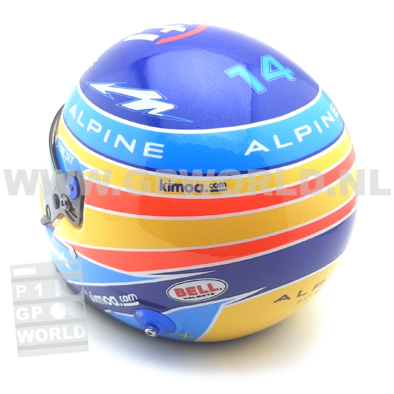 2021 helmet Fernando Alonso