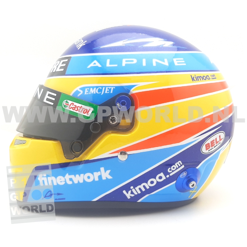 2021 helmet Fernando Alonso