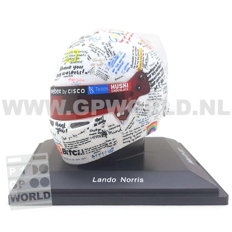 2021 Helmet Lando Norris | British GP