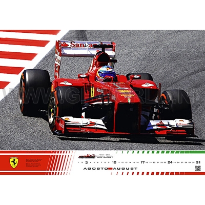 2014 Official Ferrari F1 kalender - - GPworld Racing ...