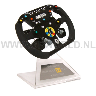 Renault F1 steering wheel
