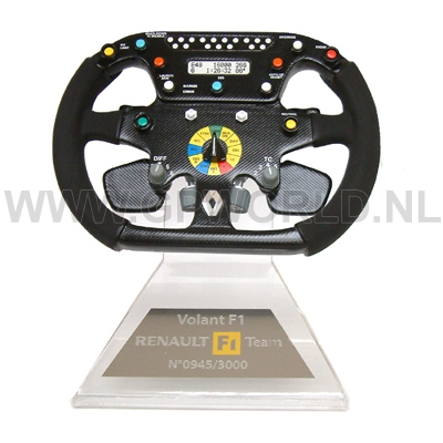 Renault F1 steering wheel