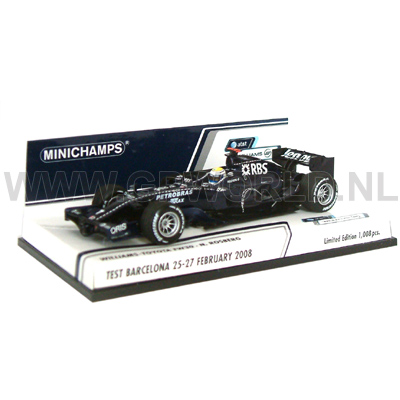 2008 Nico Rosberg | testcar Barcelona