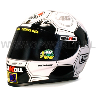 2008 Valentino Rossi helm Barcelona