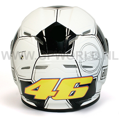 2008 Valentino Rossi helm Barcelona