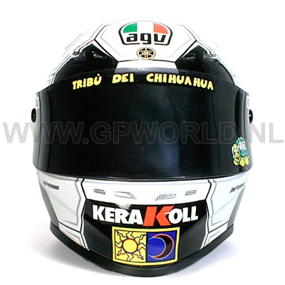 2008 Valentino Rossi helm Barcelona