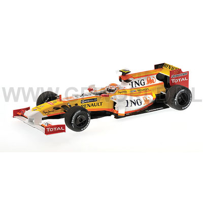 Miniature Renault R29 F1 - Nelson Piquet - 2009 - 1/18 Minichamps - Occasion