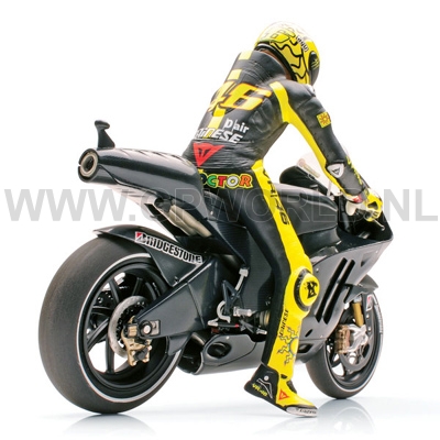 Ducati test figuur Valentino Rossi