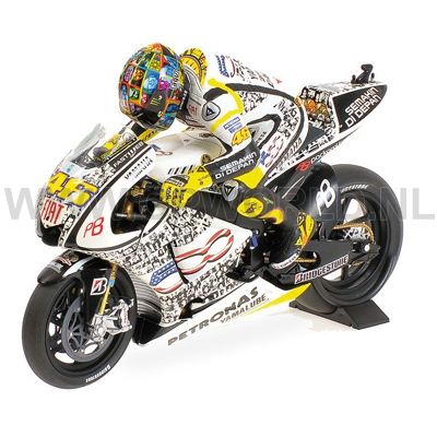 Valentino Rossi 2010 figuur FIAT 500