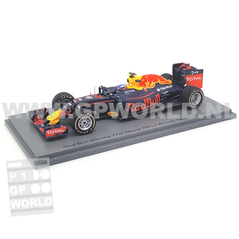 Mineraalwater Gewaad schedel 2016 Max Verstappen | Spain 1st win - 1/43 Spark Models - GPworld Racing  Merchandise