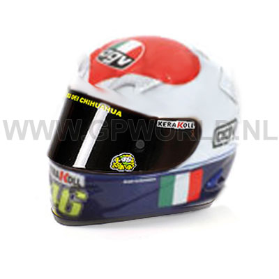 2007 Valentino Rossi helm Mugello