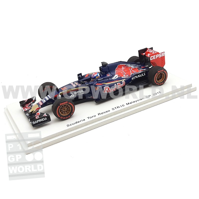 ミニカー Spark Toro Rosso STR9 Abu Dhabi GP 2014 2015 Max Verstappen - 1/43 Spark Models - GPworld Racing Modelcars