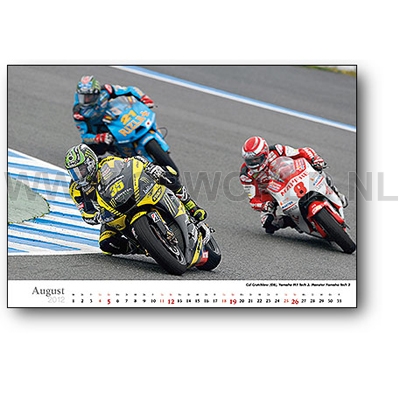 2012 Motorrad Grand Prix kalender