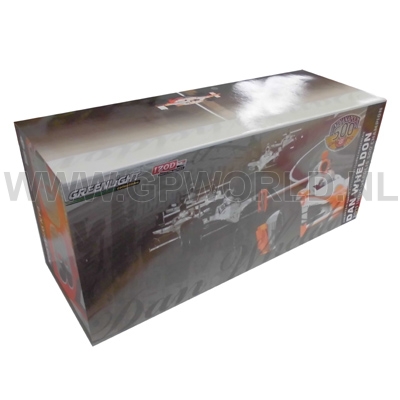 DAN WHELDON 1:18 RÉSINE PEINTE INDY 500 COURSE ET TROPHÉE