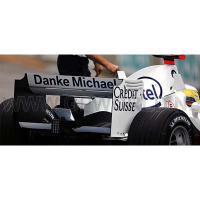 2006 Nick Heidfeld Danke Michael