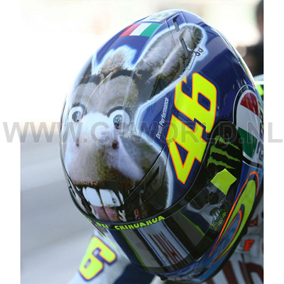 2009 Valentino Rossi helm Misano