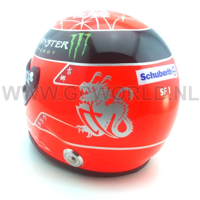 2012 Michael Schumacher helm