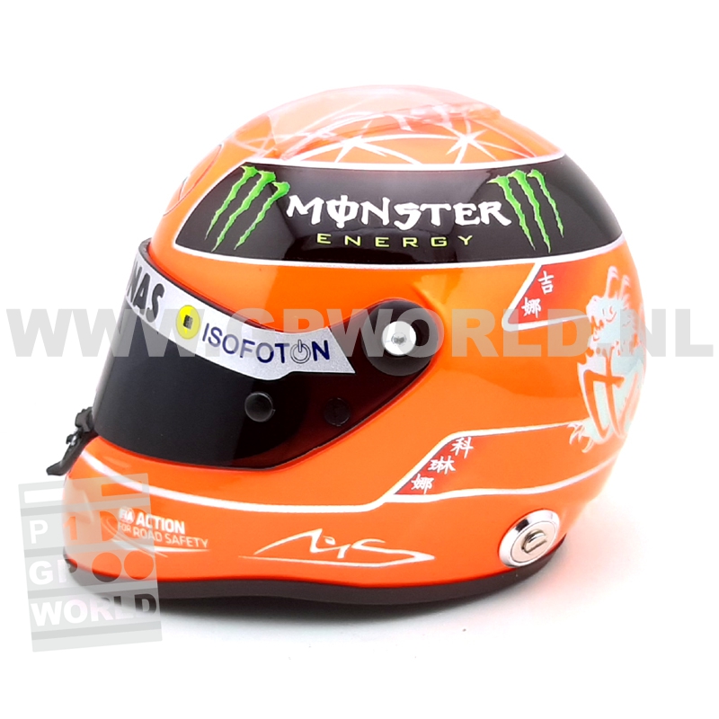 2012 Michael Schumacher helmet