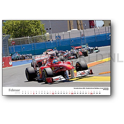 2012 Faszination Formel 1 kalender