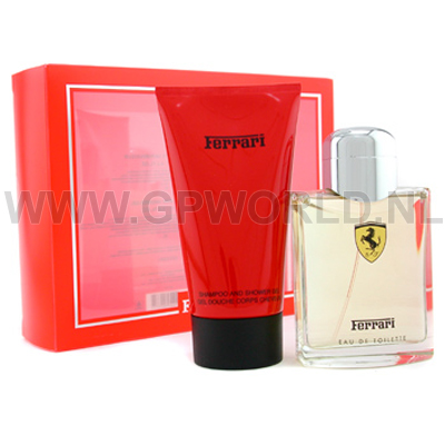 Ferrari giftset red