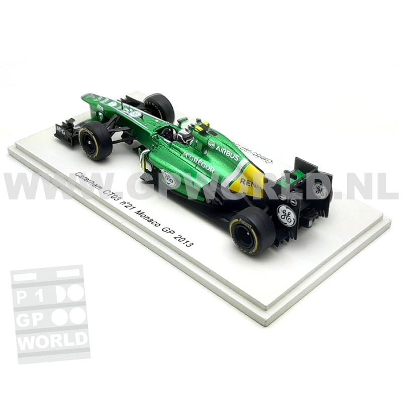 2013 Giedo van der Garde | Monaco GP - 1/43 Spark Models