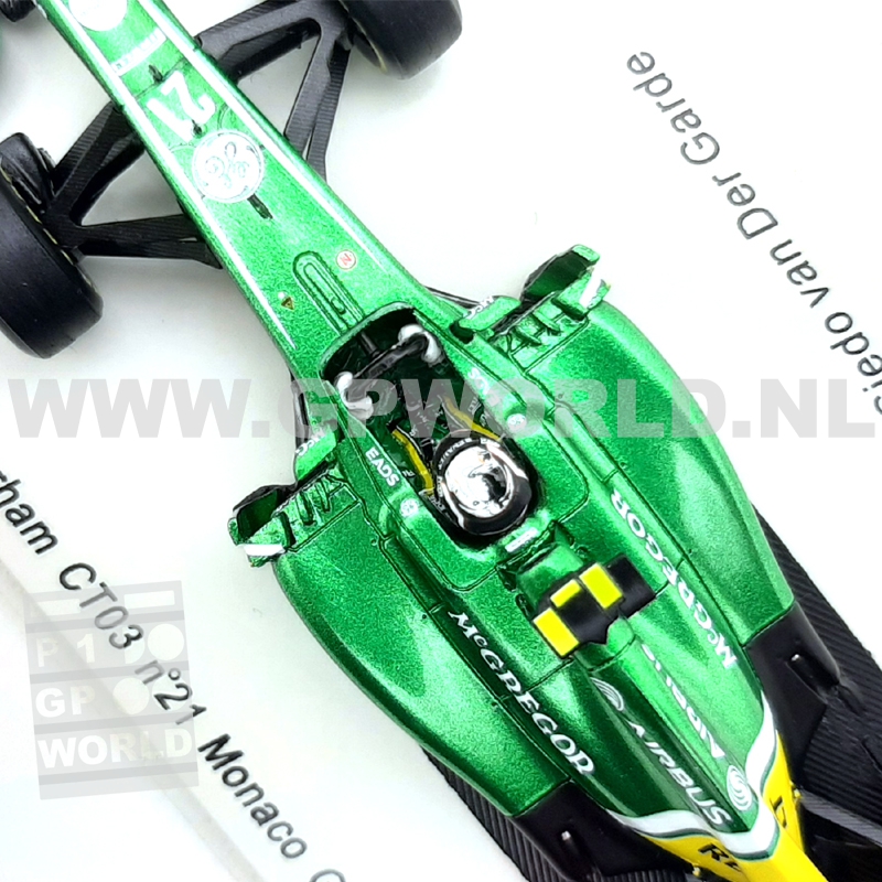 2013 Giedo van der Garde | Monaco GP - 1/43 Spark Models