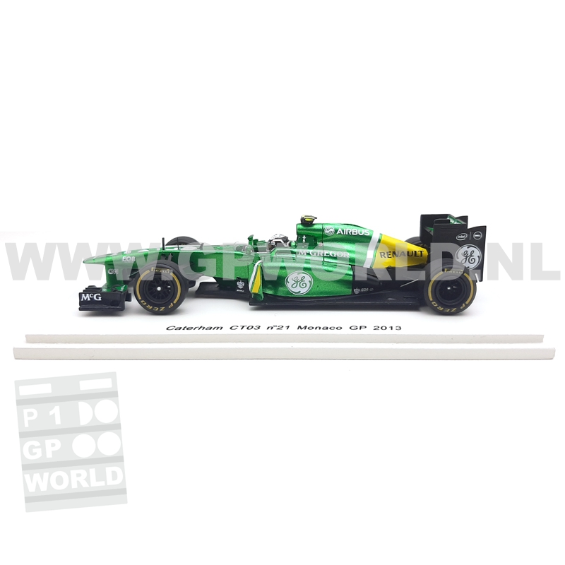 2013 Giedo van der Garde | Monaco GP - 1/43 Spark Models