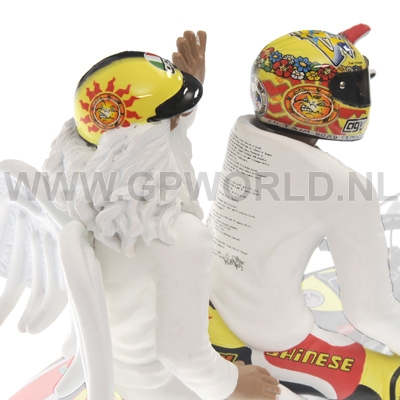 MOTO YAMAHA YZR-M1 Estoril 2009 - Valentino Rossi Échelle 1/18 EUR 13