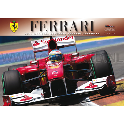 2011 Official Ferrari F1 calendar
