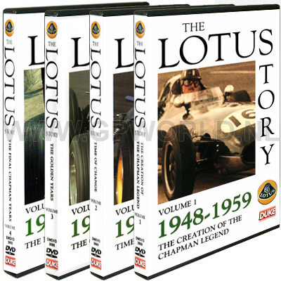 DVD set The Lotus Story Volume 1-4