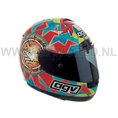 1999 Valentino Rossi helm Mugello
