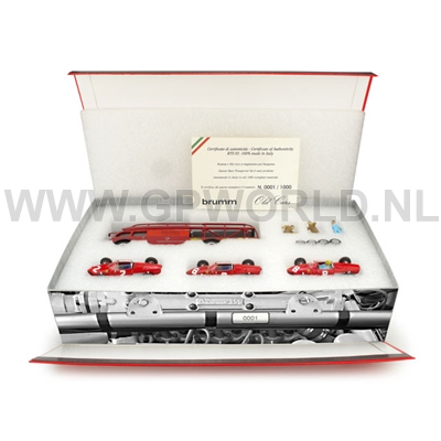 Ferrari race transporter set 1961