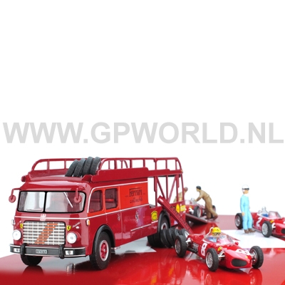 Ferrari race transporter set 1961