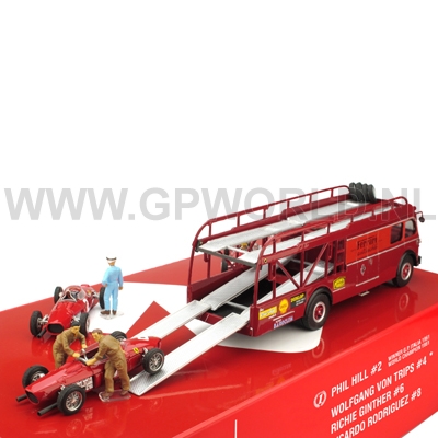 Ferrari race transporter set 1961