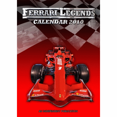 2010 kalender Ferrari legends