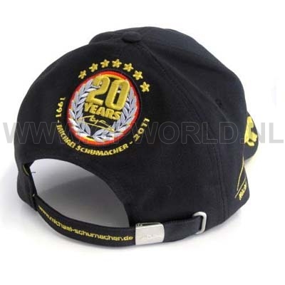 2011 cap Michael Schumacher | 20 years