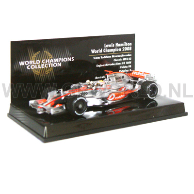 2008 World Champion: L. Hamilton