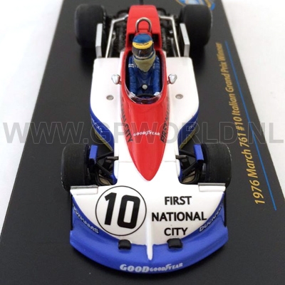 March 761 italia gp winner 1976 Ronnie Peterson TSM-Model 1:43 tsm124329