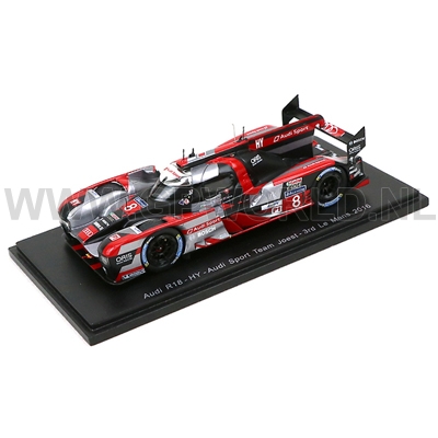 2016 Audi R18 LMP1 HY #8 - 1/43 Spark Models - GPworld Racing