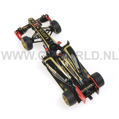 Miniature Lotus Renault F1 R30 Raikkonen Valencia 2012, Minichamps 1/43