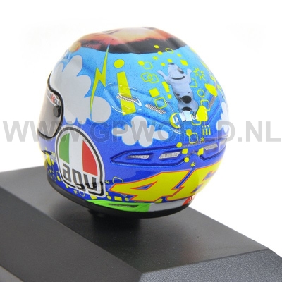 2008 Valentino Rossi helm Mugello